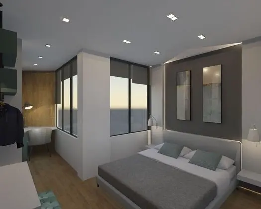 Deluxe Tek Büyük veya İki Ayrı Yataklı Oda