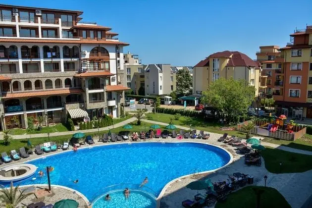 Apart Daire, 1 Yatak Odası, Balkon, Havuz Manzaralı (Kitchenette )