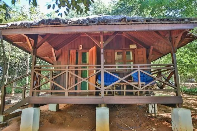 Comfort Bungalov, Sigara İçilmez, Bahçe Manzaralı