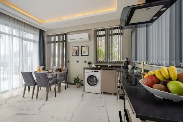 Deluxe Süit, 2 Yatak Odası, Havuz Kullanımı, Dağ Manzaralı