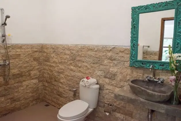 Bungalov, 2 Tek Kişilik Yatak, Teras, Havuz Manzaralı