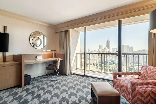 Premier Oda, 1 En Büyük (King) Boy Yatak, Balkon, Park Manzaralı