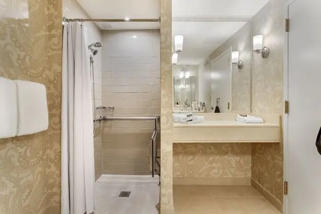 Deluxe Oda, 1 En Büyük (King) Boy Yatak, Engellilere Uygun (Roll-In-Shower)