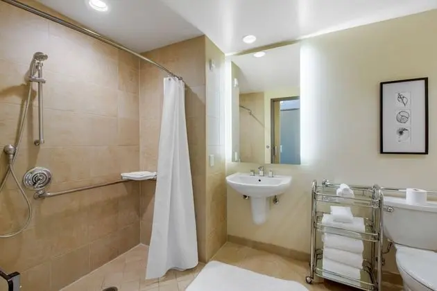 Deluxe Oda, 2 Çift Kişilik Yatak, Engellilere Uygun (Roll-in Shower)