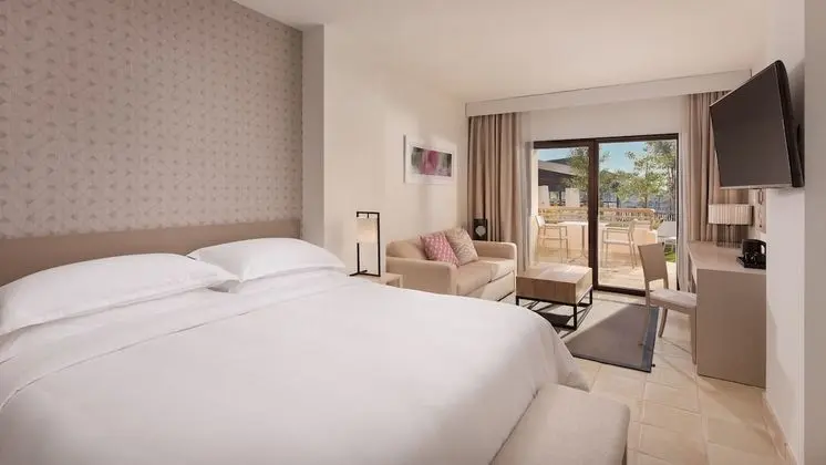 Superior Tek Büyük veya İki Ayrı Yataklı Oda, Teras