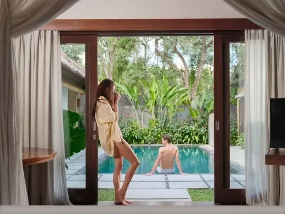 Deluxe Villa, 1 Yatak Odası, Kişiye Özel Havuzlu, Bahçe Manzaralı (Deluxe One Bedroom Pool Villa)