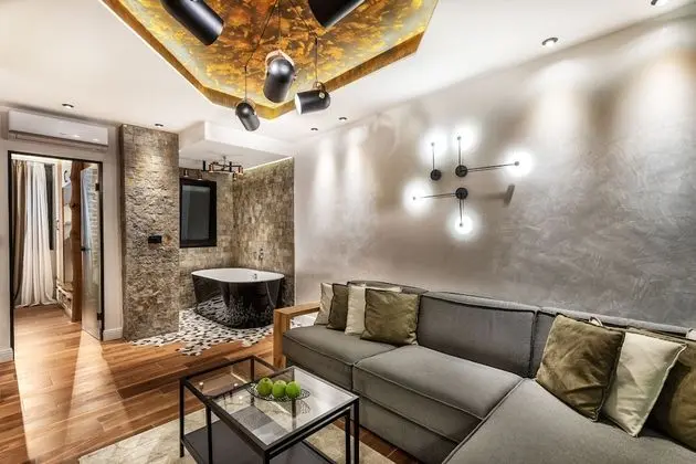 Luxury Apart Daire, 1 En Büyük (King) Boy Yatak ve Çekyat
