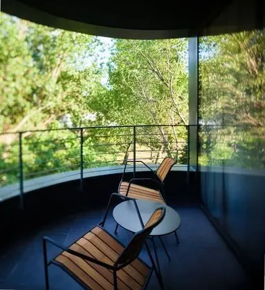 Studio apartment, Balcony, Garden view