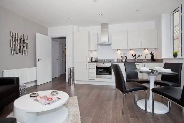 City Apart Daire, 1 Yatak Odası, Mutfak