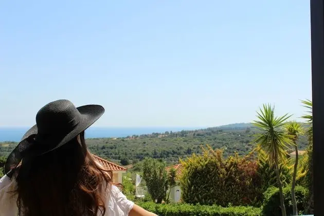 Villa, Birden Çok Yatak, Balkon, Okyanus Manzaralı (Evridiki)
