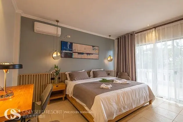 Deluxe Tek Büyük Yataklı Oda, 1 En Büyük (King) Boy Yatak, Sigara İçilmez, Havuz Manzaralı