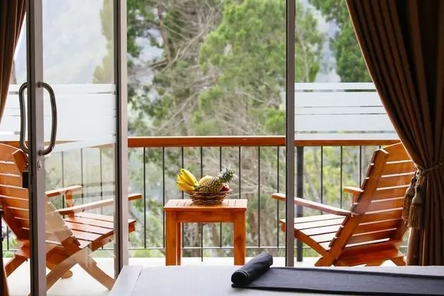 Luxury Tek Büyük Yataklı Oda, 1 En Büyük (King) Boy Yatak, Balkon, Dağ Manzaralı