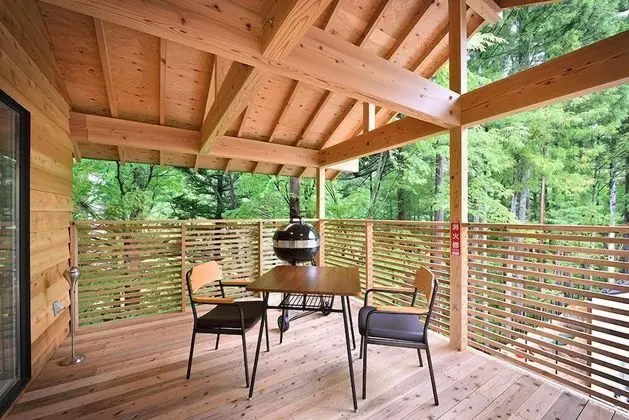 Ev, Teras (Little Garden, Private Open-air Bath)