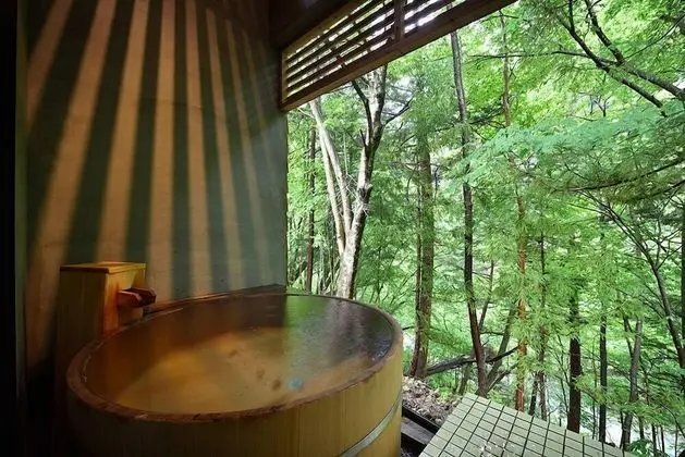 Ev, Teras (Little Garden, Private Open-air Bath)