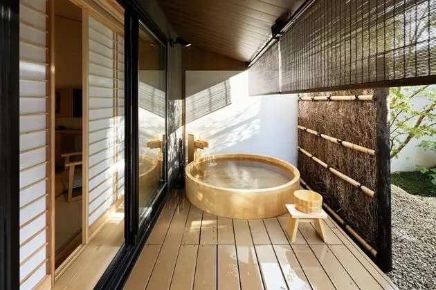 Deluxe İki Ayrı Yataklı Oda (with Open-air Bath)