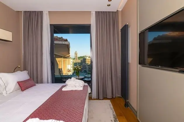 Panoramic Tek Büyük Yataklı Oda, Sigara İçilebilir, Şehir Manzaralı