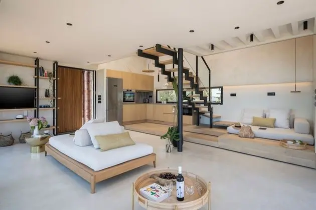 Villa, 2 Yatak Odası, Deniz Manzaralı, Denize Sıfır