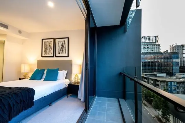 Executive Apart Daire, 2 Yatak Odası, Balkon (City Facing)