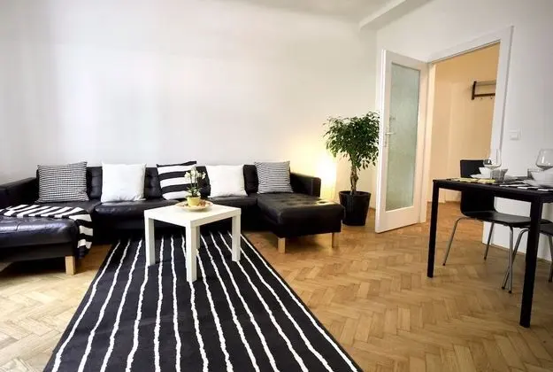 City Apart Daire, 1 Yatak Odası (Black & White)