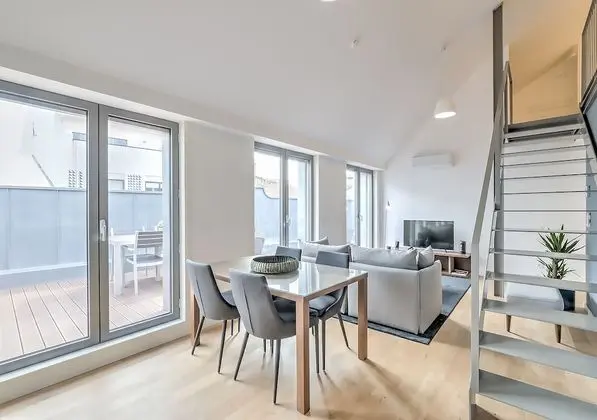 Deluxe Apart Daire, Birden Çok Yatak, Havuz Kullanımı (Duplex)