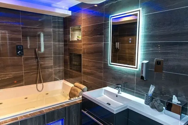 Design Apart Daire, Özel Banyo (Jacuzzi)