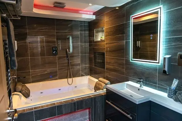 Design Apart Daire, Özel Banyo (Jacuzzi)