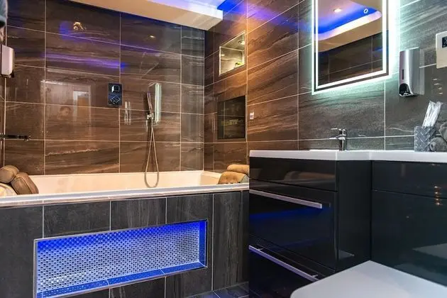 Design Apart Daire, Özel Banyo (Jacuzzi)