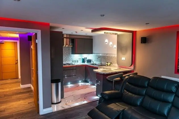 Design Apart Daire, Özel Banyo (Jacuzzi)