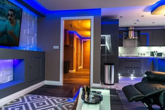 Design Apart Daire, Özel Banyo (Jacuzzi)