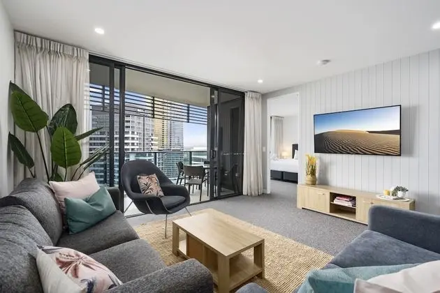 Deluxe Apart Daire, 2 Yatak Odası, Kısmi Deniz Manzarası
