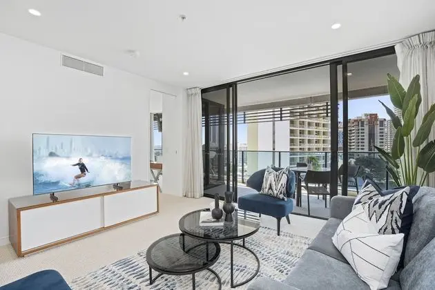 Deluxe Apart Daire, 2 Yatak Odası, Kısmi Deniz Manzarası