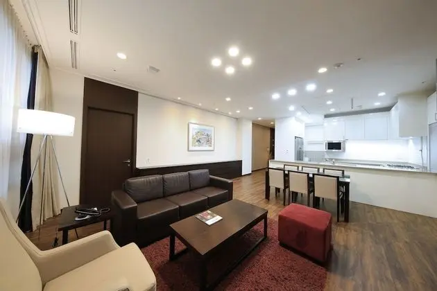 4-Bedroom Apartment with Kitchen:Extra person (over 6-year-old) will be charged upon check-in