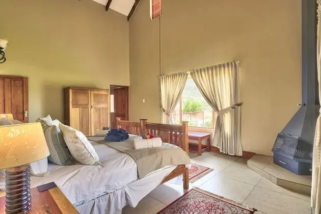 Deluxe Dağ Evi, 2 Yatak Odası, Şömine, Dağ Manzaralı