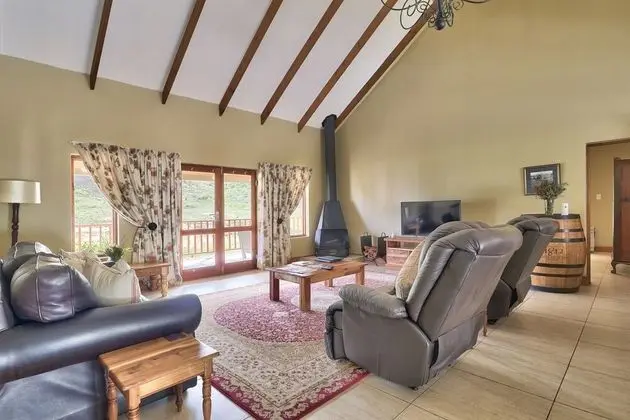 Deluxe Dağ Evi, 2 Yatak Odası, Şömine, Dağ Manzaralı