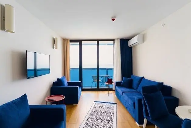 Comfort Stüdyo, Mutfak, Plaj Manzaralı
