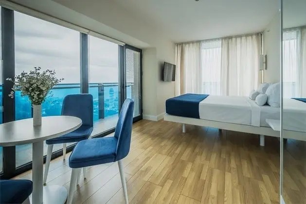 Comfort Stüdyo, Mutfak, Plaj Manzaralı