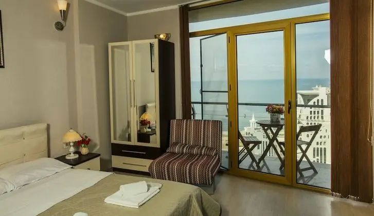 Comfort Stüdyo, Mutfak, Plaj Manzaralı