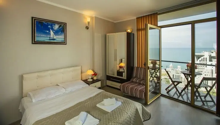 Comfort Stüdyo, Mutfak, Plaj Manzaralı