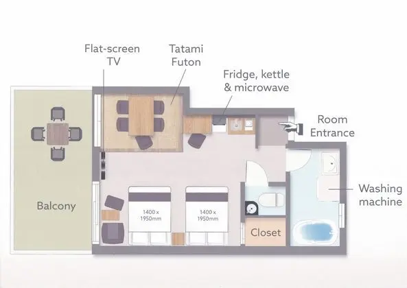 Luxury Stüdyo Süit, Sigara İçilmez