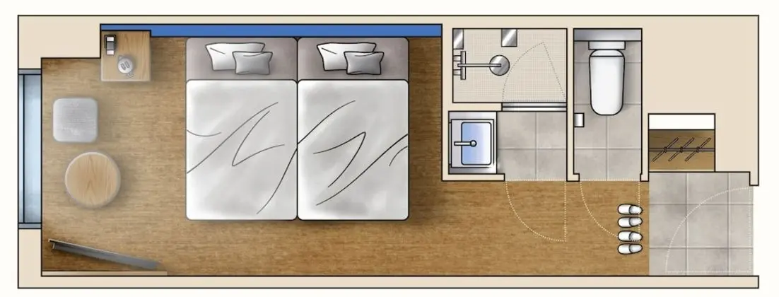 Standard İki Ayrı Yataklı Oda, Sigara İçilmez (The Oriental / Renovated August 2023)