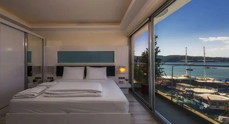 1 Çift ​​kişilik Yatak Sea View