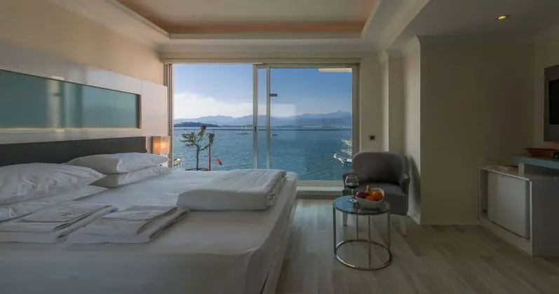 1 Çift ​​kişilik Yatak Sea View