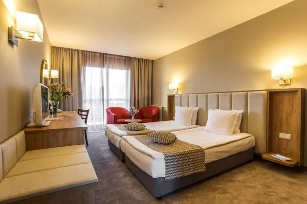 Tek Büyük veya İki Ayrı Yataklı Oda, Balkon, Dağ Manzaralı