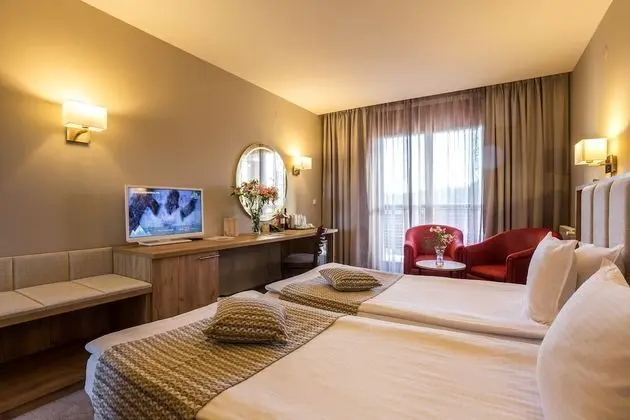 Tek Büyük veya İki Ayrı Yataklı Oda, Balkon, Dağ Manzaralı