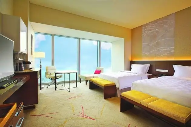 Deluxe Oda, 2 Tek Kişilik Yatak, Sigara İçilmez, Şehir Manzaralı (Club Level)