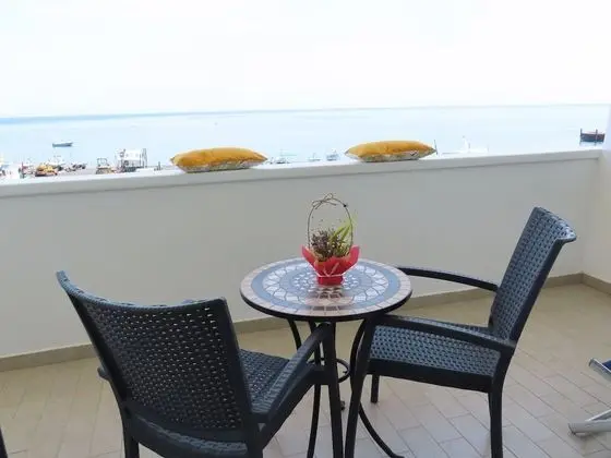Deluxe Üç Kişilik Oda, Teras, Deniz Manzaralı