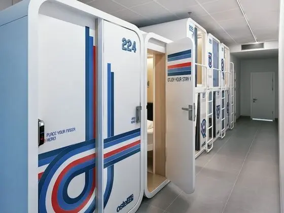 Ortak Ranzalı Oda, Karma Ranzalı Oda, Ortak Banyo (Capsule Standard)