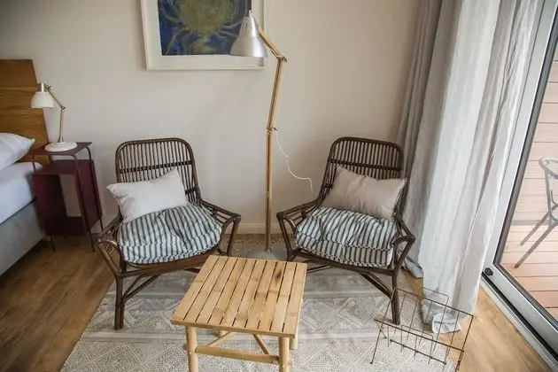 Deluxe Tek Büyük Yataklı Oda, Balkon, Deniz Manzaralı