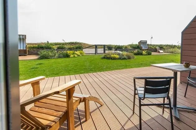 Deluxe Tek Büyük Yataklı Oda, Teras, Plaj Manzaralı