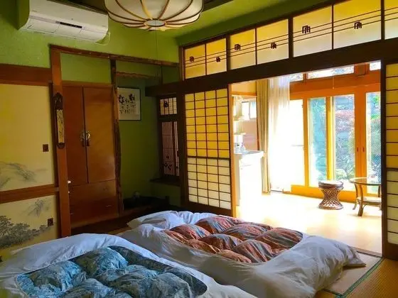 Traditional Oda, Sigara İçilmez (Tatami Garden Room w/ Private Toilet)